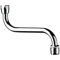 DELABIE Bec Horizontal Mural Avec Aérateur Femelle 15-21 15cm