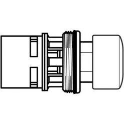 DELABIE Cartouche Pour Robinet Temporisé WC Bouton Amorceur 20-27 -DELABIE Soldes 1036672 3