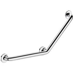 Delabie - Barre D'appui Coudée 135° Ø 32 400x400 Mm Inox 304 Poli Brillant