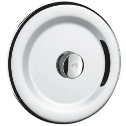 Delabie - Robinet De Chasse Directe TEMPOFLUX 1 Encastré Laiton Chromé Ø 195mm Temporisation ~7 Sec