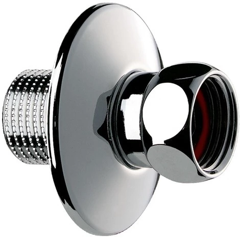 Raccord Sanitaire Droit En Laiton Chromé Avec Rosace - Delabie - MF1/2 - Longueur 40mm - Chromé 1 Raccord Sanitaire Droit En Laiton Chromé Avec Rosace - Delabie - MF1/2 - Longueur 40mm - Chromé