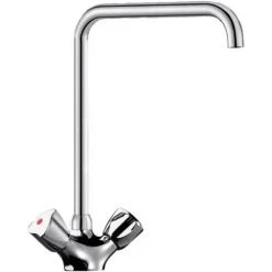 DELABIE Mélangeur Monotrou Sur Table Avec Bec Hauteur 300 Mm Longueur 300 Mm G66453