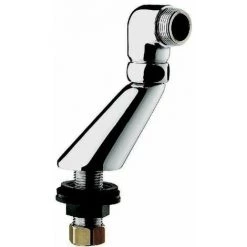 DELABIE Raccords Colonnettes Luxe Excetré 22mm Chromé 20x15