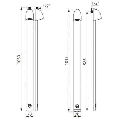 DELABIE Panneau De Douche Sporting 714700 3 DELABIE Panneau De Douche Sporting 714700 – Image 3