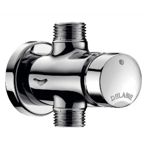 DELABIE Robinet Durinoir Temporisé 3 Sec. Temposoft 2 Droit Pour Alimentation En Ligne M 15X21 1 DELABIE Robinet Durinoir Temporisé 3 Sec. Temposoft 2 Droit Pour Alimentation En Ligne M 15X21