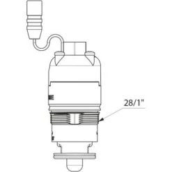 DELABIE Électrovanne 6V Pour Robinetterie Tempomatic (Mix) 3