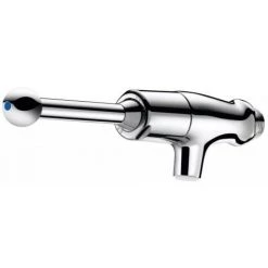 DELABIE Robinet Mural Tempostop Lavabo M1/2" à Levier Temporisé 7 Sec