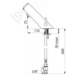 DELABIE Tempomatic 4 Lavabo + Robinet Darrêt -DELABIE Soldes 24386726 3