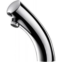 DELABIE Robinet Lavabo Tempomatic 3 F3/8 à Pile 6 V + Robinet Darrêt