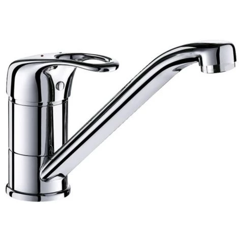 DELABIE Mitigeur évier Mécanique à Bec Orientable H.145 L.220 Manette Ajourée 1 DELABIE Mitigeur évier Mécanique à Bec Orientable H.145 L.220 Manette Ajourée