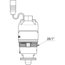DELABIE Électrovanne 6V Pour Robinetterie Tempomatic (Mix) 4