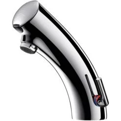 DELABIE Mitigeur Lavabo Tempomatic Mix 3 F3/8 à Pile 6 V + Robinet Arrêt