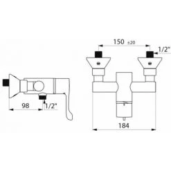 DELABIE Mitigeur Douche SECURITHERM Thermostatique Séquentiel -DELABIE Soldes 25034897 3