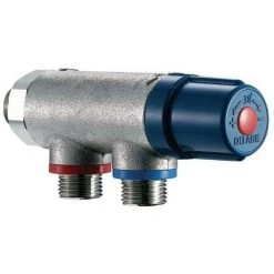 Regulateur Thermostatique DELABIE Premix Compact Male 15 X 21 Clapets Anti-retour Incorpores : Ref. 733015