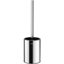 Pot à Balai WC Mural Sans Couvercle DELABIE Inox Poli Brillant - 4048P - Inox