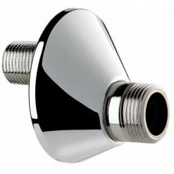 Delabie - 2 Raccords Décalés M3/8 M3/4 Sous Rosace, Entraxe 21 Mm