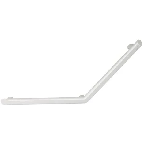 DELABIE Barre D'appui Coudée à 135°- 400 X 400mm | Blanc Mat 1 DELABIE Barre D'appui Coudée à 135°- 400 X 400mm | Blanc Mat