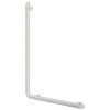 DELABIE Barre De Maintien En L - Blanc Mat | Blanc Mat - H.750mm