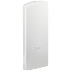 DELABIE Cache Sans Plaque De Fixation | Blanc Mat