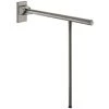 DELABIE Barre D'appui Rabattable Avec Béquille | Anthracite Métallisé - L.650mm
