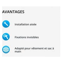 DELABIE PORTE VETEMENTS 2 TETES INOX 302 -DELABIE Soldes 35491445 3