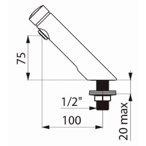 DELABIE Temposoft 2 Lavabo Sur Plage 2 DELABIE Temposoft 2 Lavabo Sur Plage – Image 2
