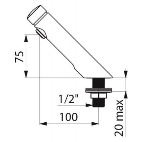DELABIE Temposoft 2 Lavabo Sur Plage 3 DELABIE Temposoft 2 Lavabo Sur Plage – Image 3