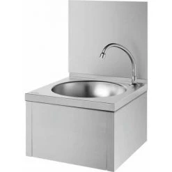 Lave-mains Mural Mécanique Avec Distributeur De Savon - DELABIE