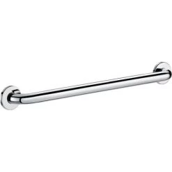 Barre De Relevement , DELABIE ,32 Entraxe 600 Mm Inox Poli Brillant Ref 50506P2
