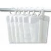 Rideau De Douche DELABIE Avec 6 Mousquetons Plastique, Hauteur 1,80 M, Largeur 0,90 M, PVC Blanc Ref. 381 - Besoin D'Habitat