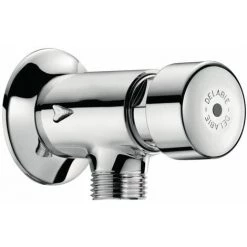 Robinet Temporise Tempostop Pour Urinoir 15 X 21 Equerre Pour Arrivee Encastree : Ref. 778000 DELABIE