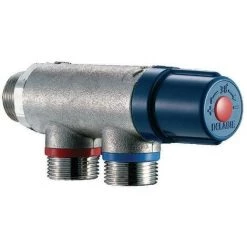 Regulateur Thermostatique DELABIE Premix Compact Male 20 X 27 Clapets Anti-retour Incorpores : Ref. 733020