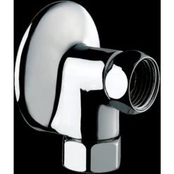 Delabie 841020.2P - Raccord Applique Avec écrou Collet Battu - Gris