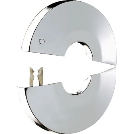 Rosace Ouvrante Chromée Ø16-54 H9 DELABIE - 2 Pièces - 824016.2P 1 Rosace Ouvrante Chromée Ø16-54 H9 DELABIE - 2 Pièces - 824016.2P