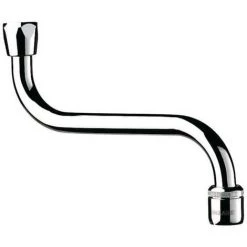 DELABIE Bec Horizontal Mural Avec Aérateur Femelle 15-21 20cm