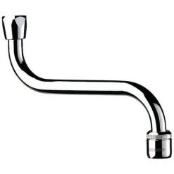 DELABIE Bec Horizontal Mural Avec Aérateur Femelle 15-21 15cm