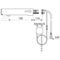 DELABIE Mitigeur électronique TEMPOMATIC MIX 4 -DELABIE Soldes 46377090 4