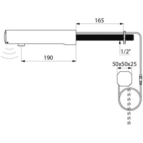 DELABIE Robinet électronique TEMPOMATIC 4 4 DELABIE Robinet électronique TEMPOMATIC 4 – Image 4