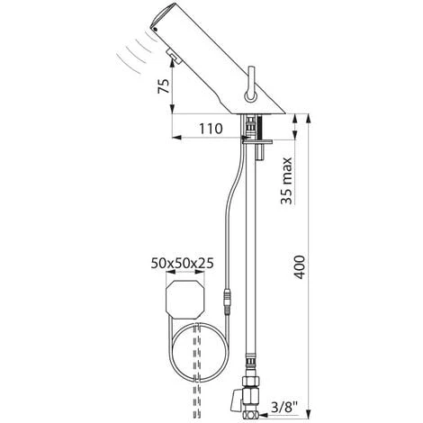 DELABIE Mitigeur électronique TEMPOMATIC MIX 4 4 DELABIE Mitigeur électronique TEMPOMATIC MIX 4 â Image 4
