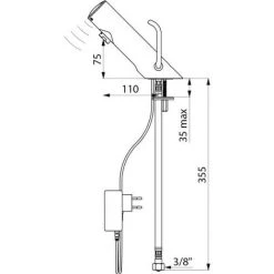 DELABIE Mitigeur électronique TEMPOMATIC MIX 4 -DELABIE Soldes 46377111 3