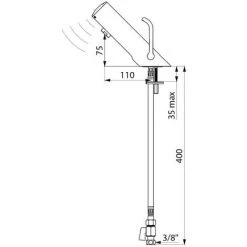 DELABIE Mitigeur électronique TEMPOMATIC MIX 4 -DELABIE Soldes 46377113 4