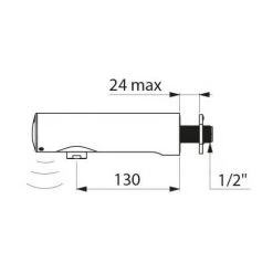 DELABIE Robinet électronique TEMPOMATIC 4 7 DELABIE Robinet électronique TEMPOMATIC 4 -DELABIE Soldes 46377117 4