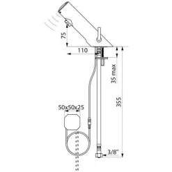 DELABIE Mitigeur électronique TEMPOMATIC MIX 4 -DELABIE Soldes 46377132 4