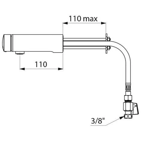 DELABIE Mitigeur Temporisé TEMPOMIX 3 2 DELABIE Mitigeur Temporisé TEMPOMIX 3 – Image 2