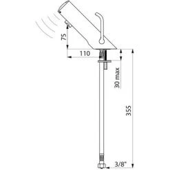 DELABIE Mitigeur électronique TEMPOMATIC MIX 4 -DELABIE Soldes 46377152 4