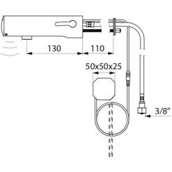 DELABIE Mitigeur électronique TEMPOMATIC MIX 4 -DELABIE Soldes 46377154 4