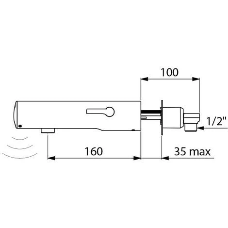 DELABIE Mitigeur électronique TEMPOMATIC MIX 4 4 DELABIE Mitigeur électronique TEMPOMATIC MIX 4 – Image 4