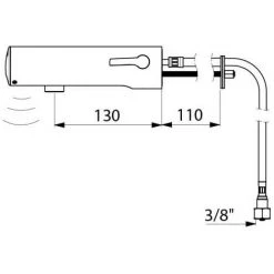 DELABIE Mitigeur électronique TEMPOMATIC MIX 4 -DELABIE Soldes 46377157 4