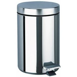 DELABIE Poubelle Pedale Inox 3l449