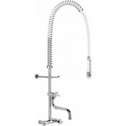 Mélangeur De Prélavage Mural - Avec Bec - Delabie